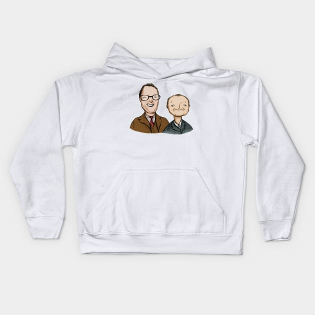 Vic & Bob Kids Hoodie by Sophie Corrigan